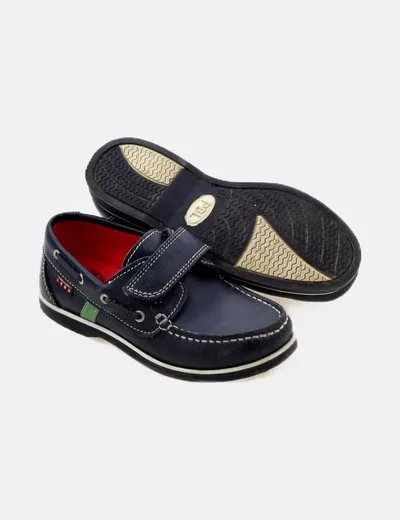 Pablosky Mocasín azul marino básico