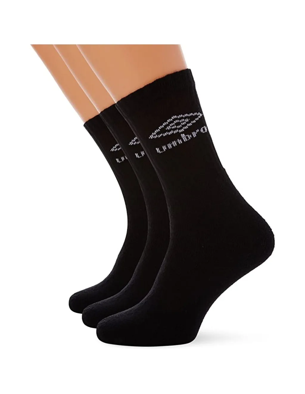 Pack 3 Calcetines Deportivos Umbro Black