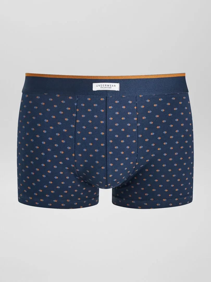 PACK DE 3 BOXERS ELáSTICOS  AZUL
