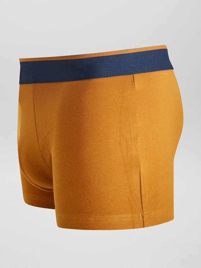 PACK DE 3 BOXERS ELáSTICOS  AZUL