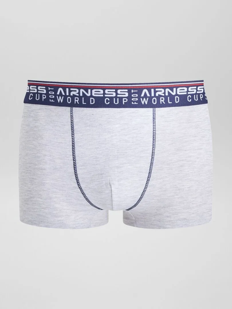 PACK DE 3 BOXERS 'AIRNESS'  ROJO