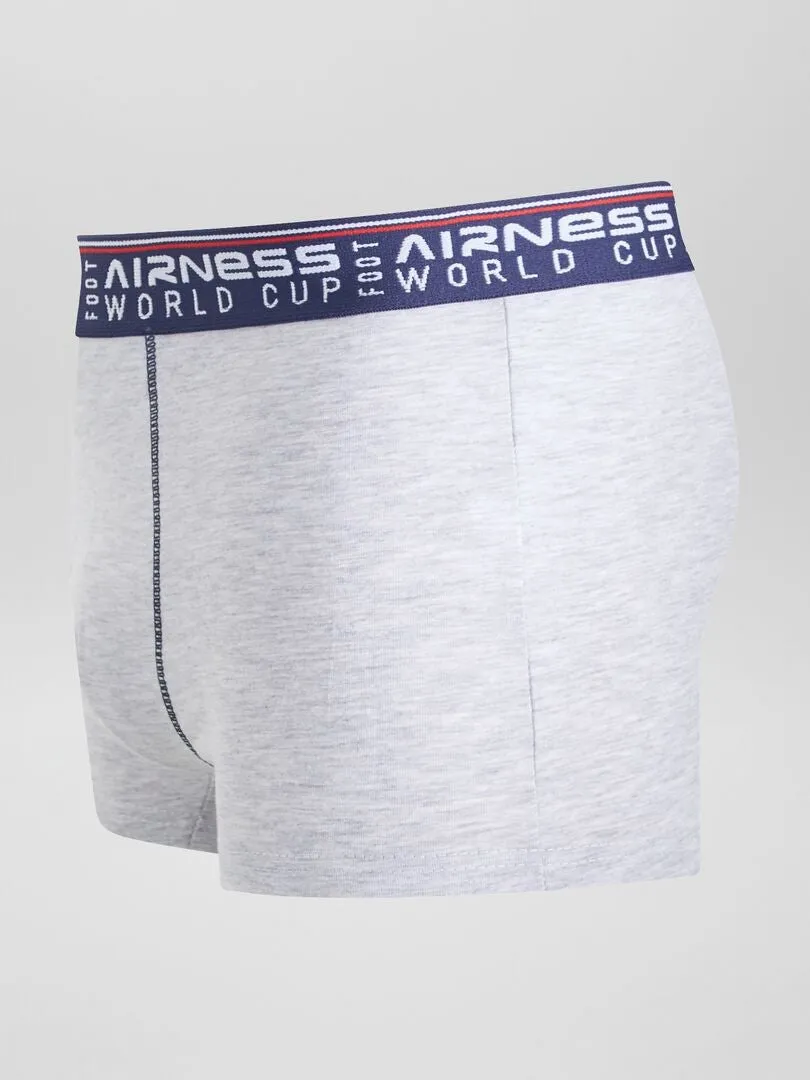 PACK DE 3 BOXERS 'AIRNESS'  ROJO