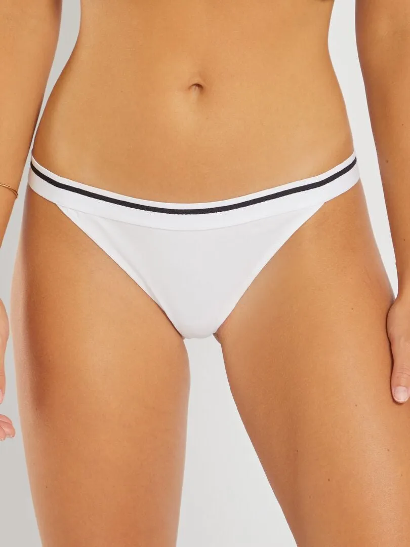 PACK DE 3 TANGAS DE ALGODóN  BLANCO
