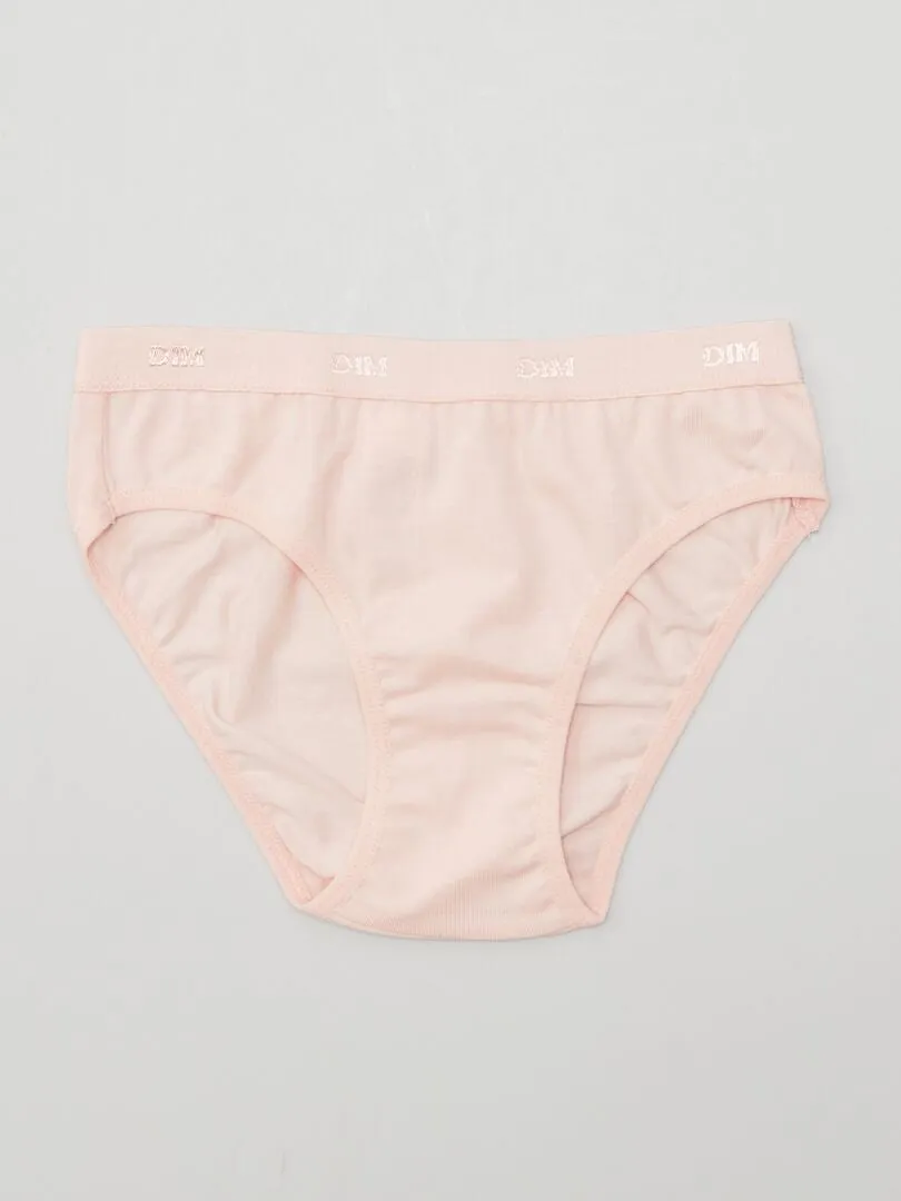 PACK DE 6 BRAGUITAS 'DIM'  BEIGE