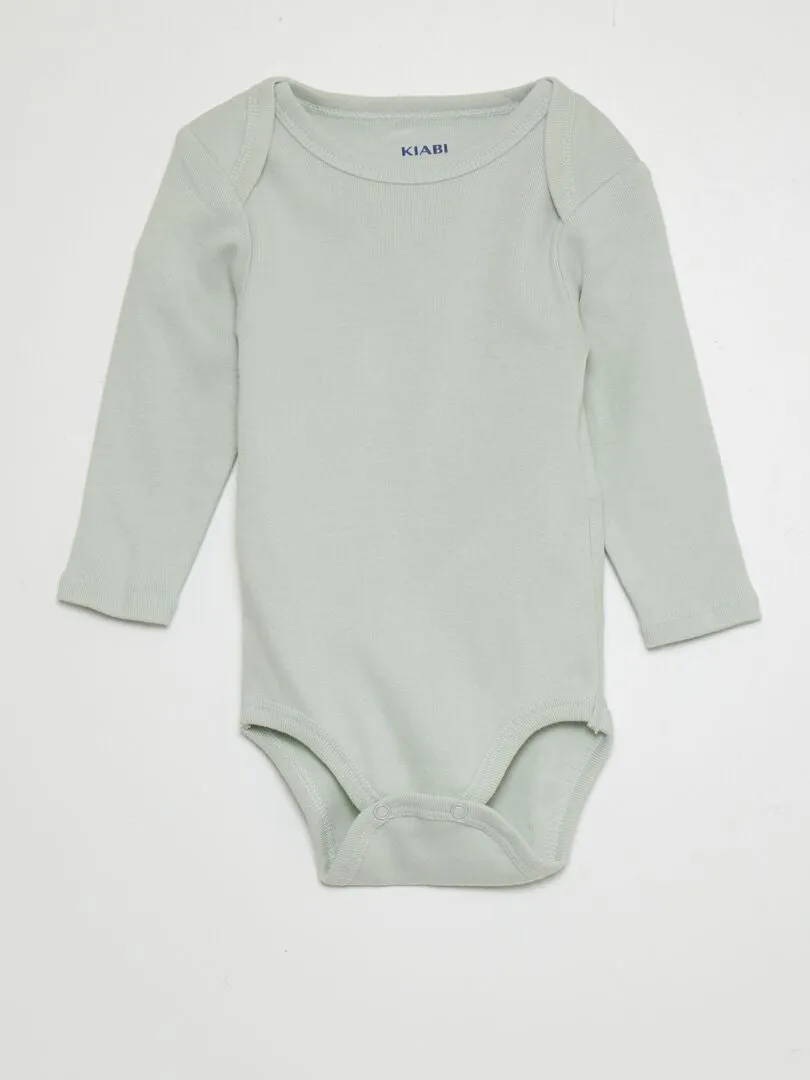 PACK DE 7 BODIES  BEIGE