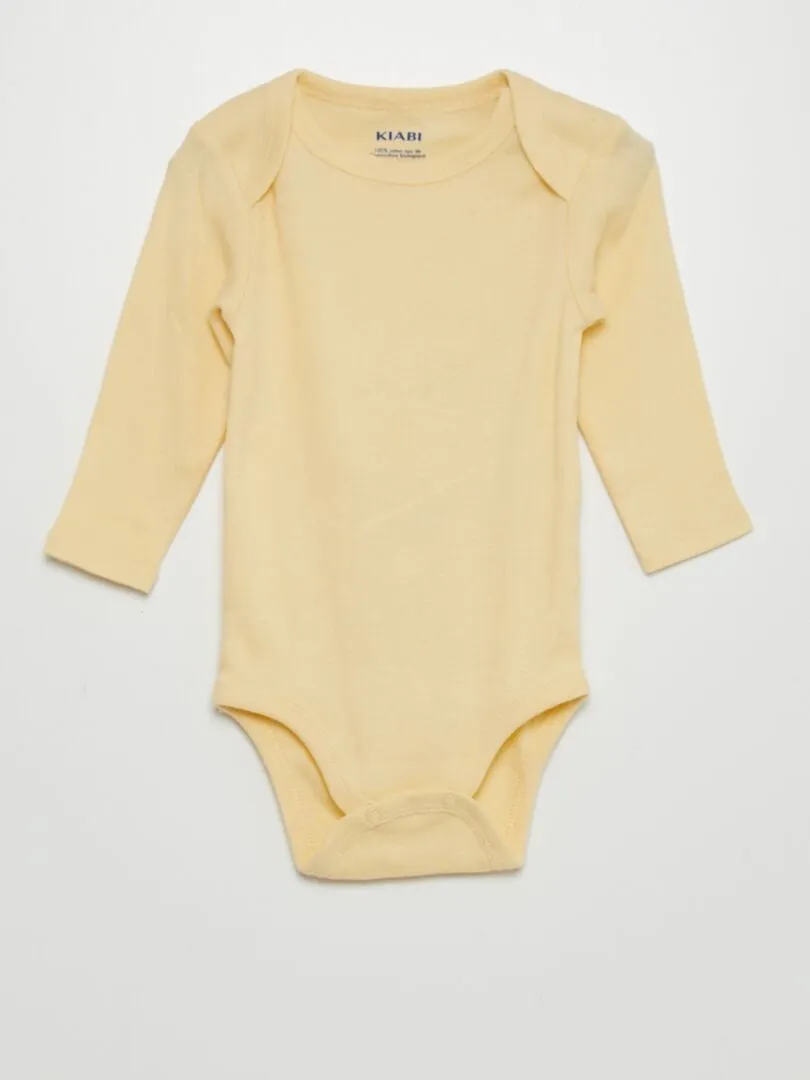 PACK DE 7 BODIES  BEIGE