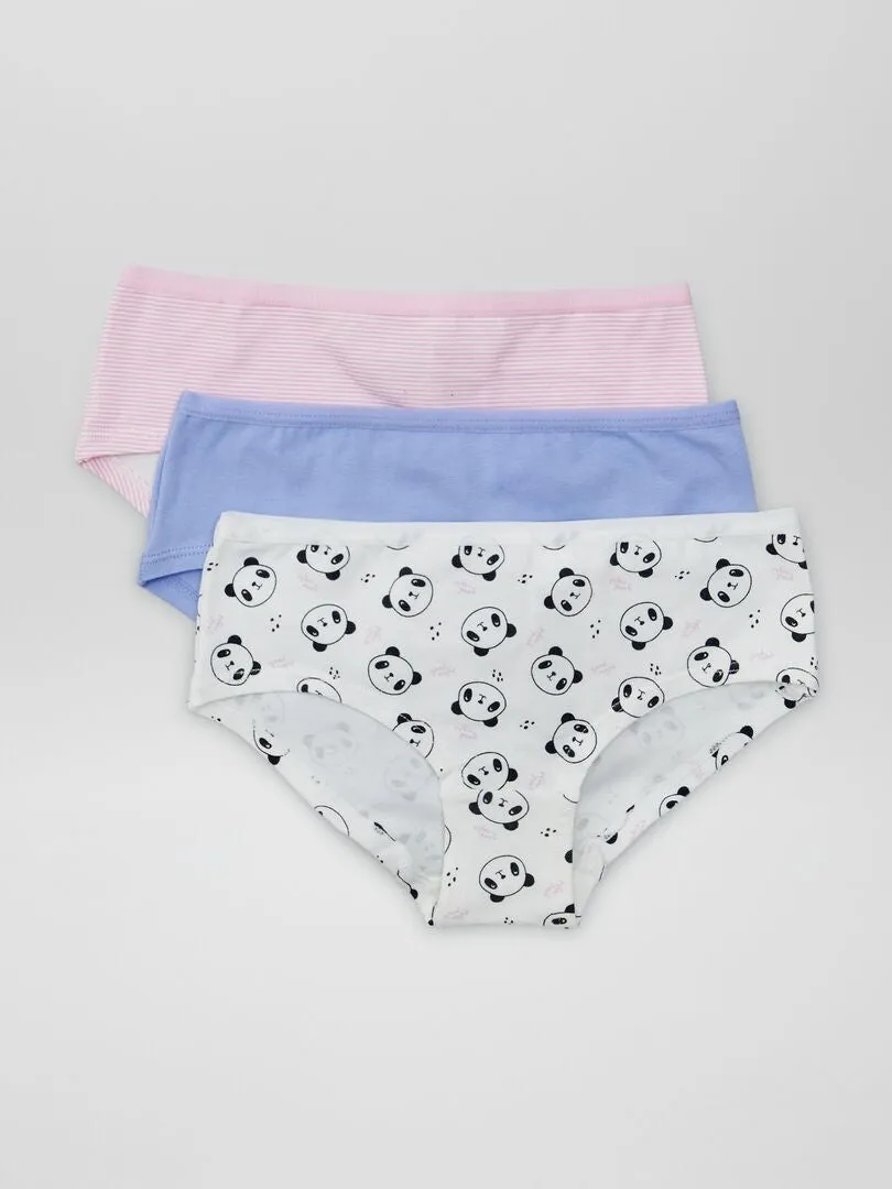 PACK DE CULOTTES  BLANCO