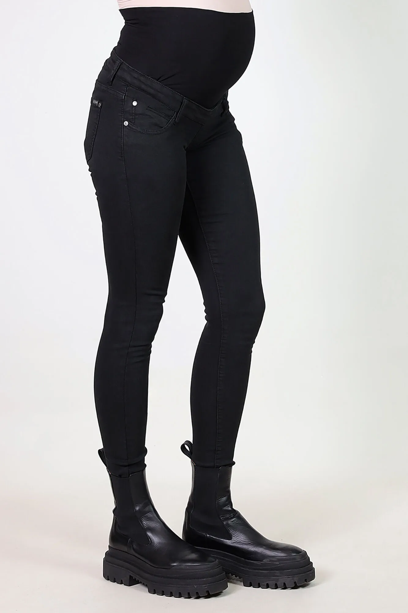 Pantalón maternity básico de twill