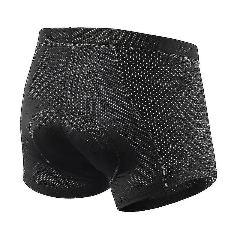 Pantalones cortos de ciclismo para hombres 3d Gel acolchado Calzoncillos de ciclismo Ropa interior transpirable Pantalones corto