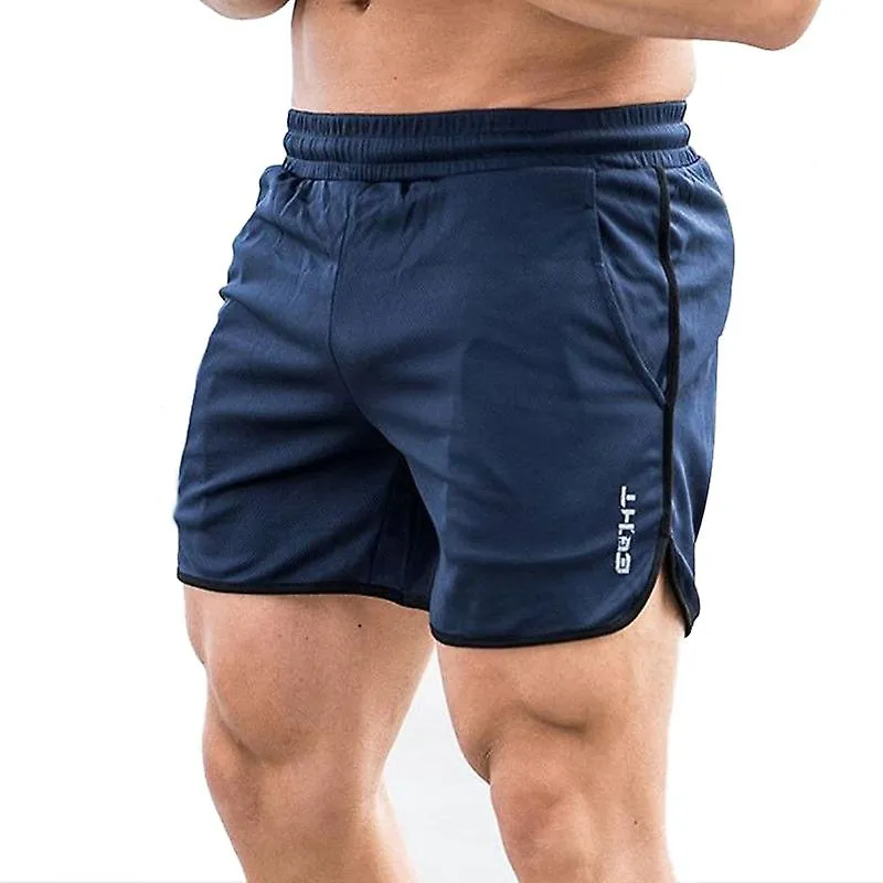 Pantalones cortos de gimnasio para hombres Pantalones cortos de entrenamiento Entrenamiento culturismo Gimnasio Deporte Hombres 