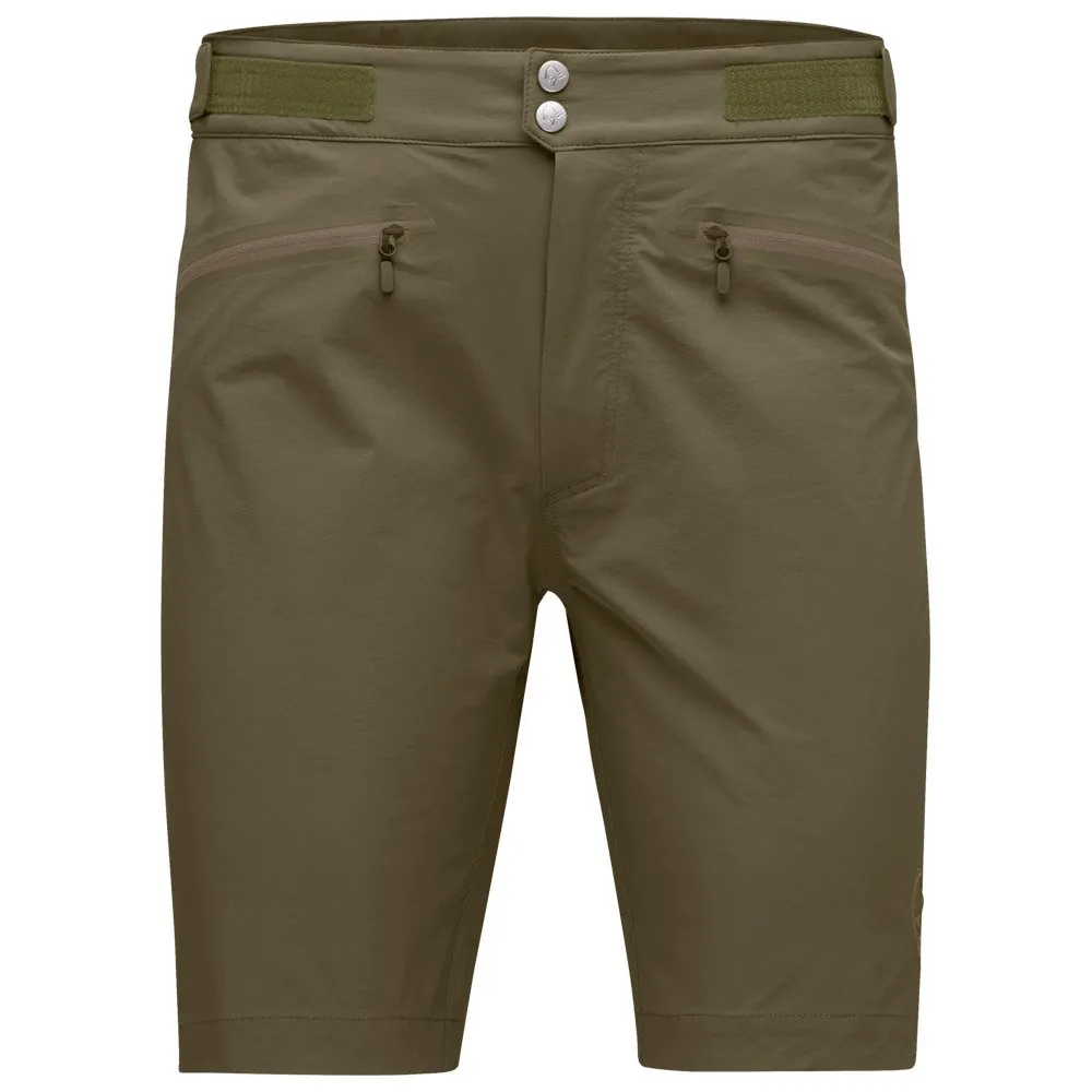 Pantalón corto de trekking Norrona Femund Flex1 Lightweight Short Olive Night