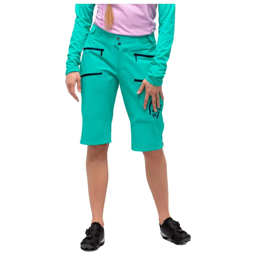 Pantalón corto MTB Norrona Fjørå Flex1 Heavy Duty W's Arcadia Indigo Night