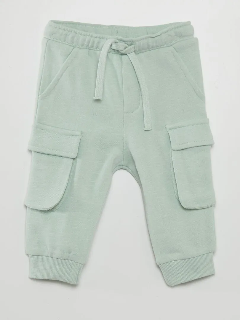 PANTALóN DE CHáNDAL CON BOLSILLOS LATERALES  AZUL