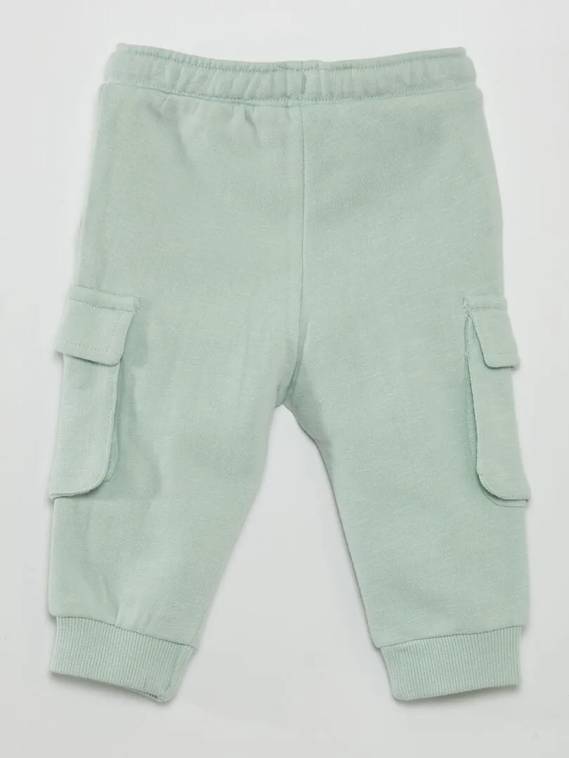 PANTALóN DE CHáNDAL CON BOLSILLOS LATERALES  AZUL