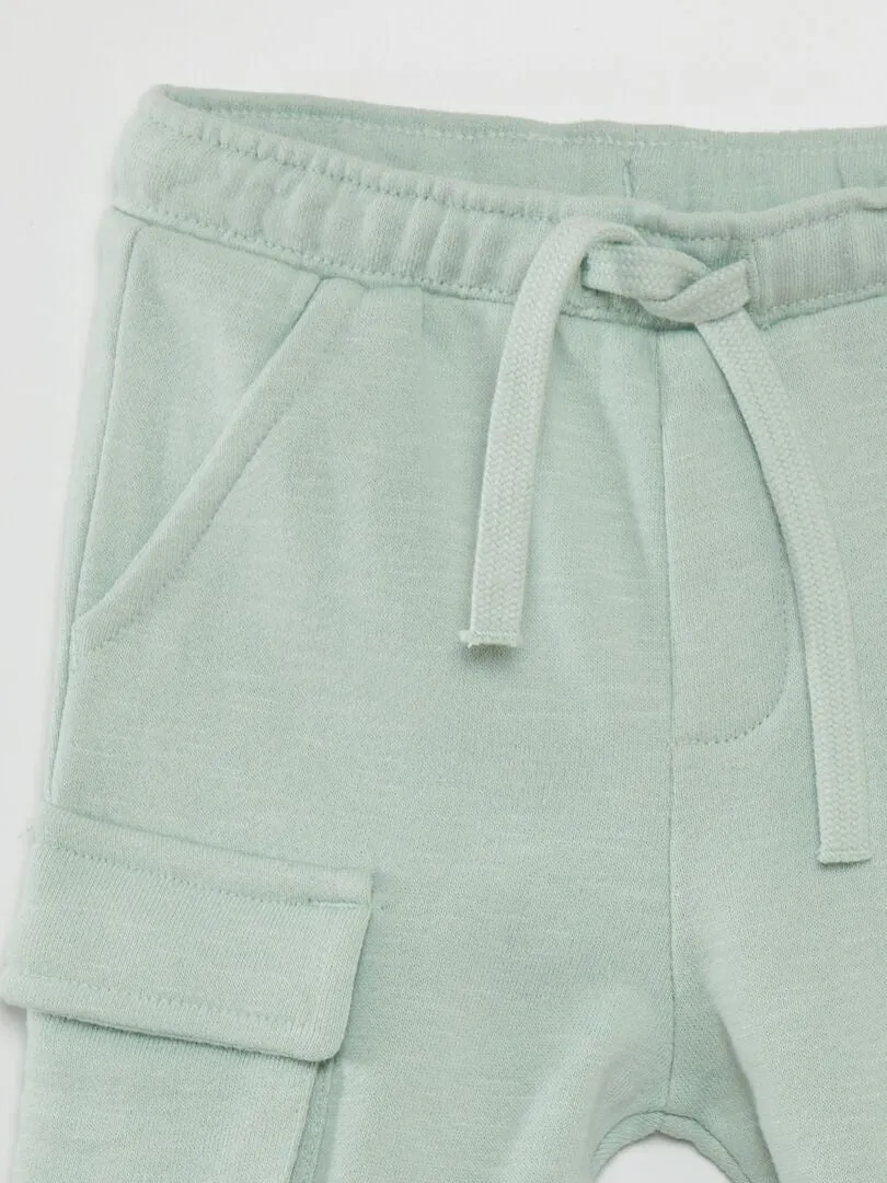 PANTALóN DE CHáNDAL CON BOLSILLOS LATERALES  AZUL
