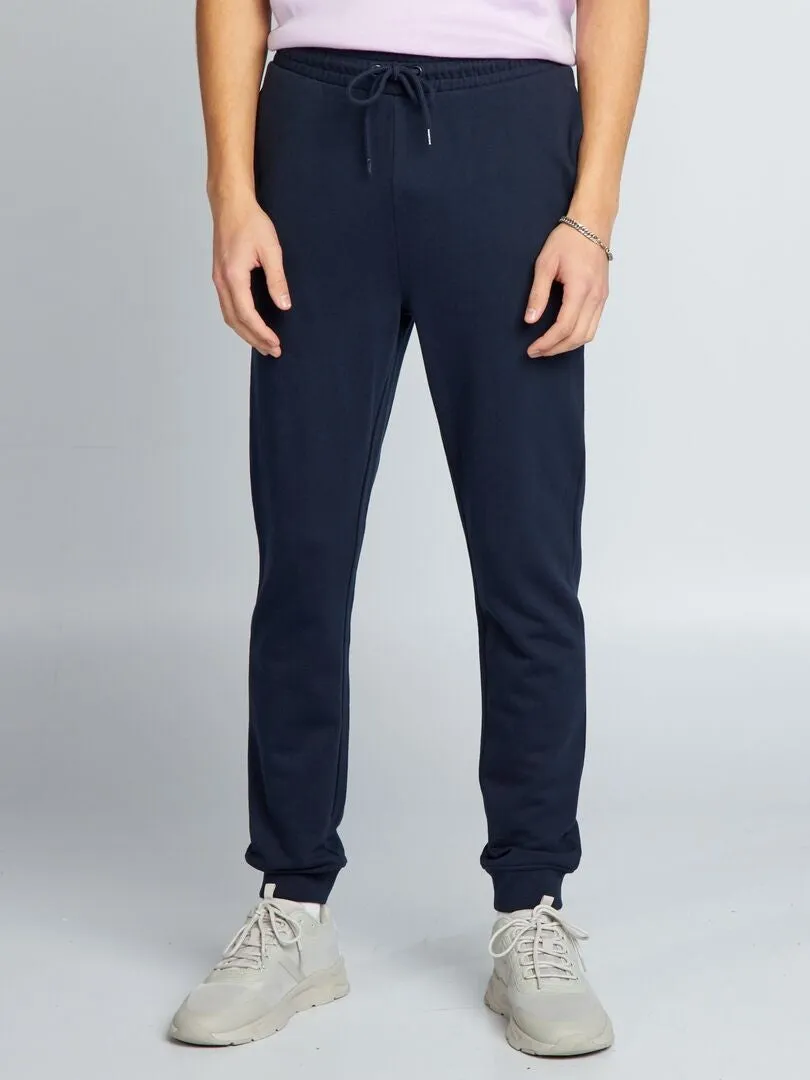 PANTALóN DE JOGGING BáSICO LISO  AZUL