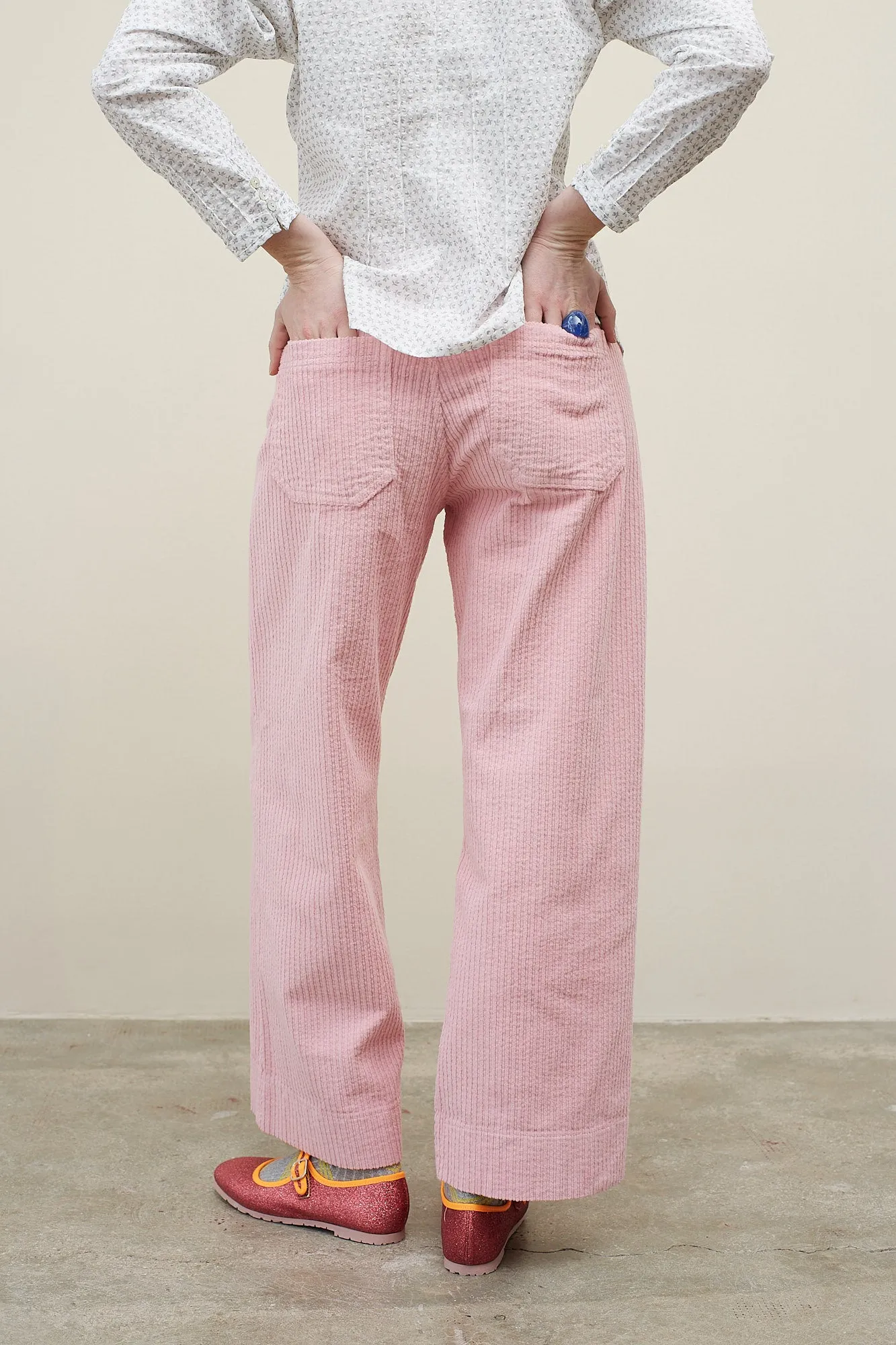 Pantalón Rose Pana Rosa