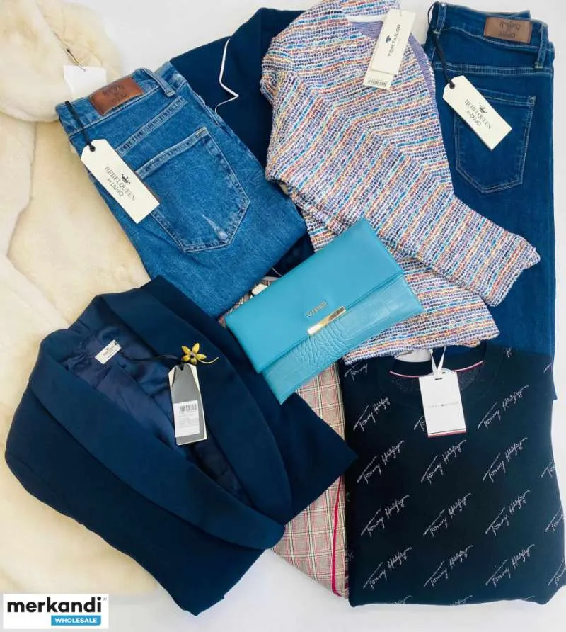 PAQUETE DE MUJER  ROPA REBEL QUEEN BY LIU JO, TOMMY HILFIGER, PEPE JEANS.