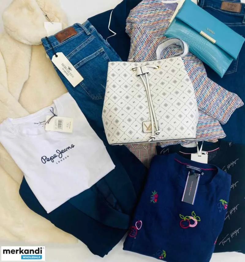 PAQUETE DE MUJER  ROPA REBEL QUEEN BY LIU JO, TOMMY HILFIGER, PEPE JEANS.