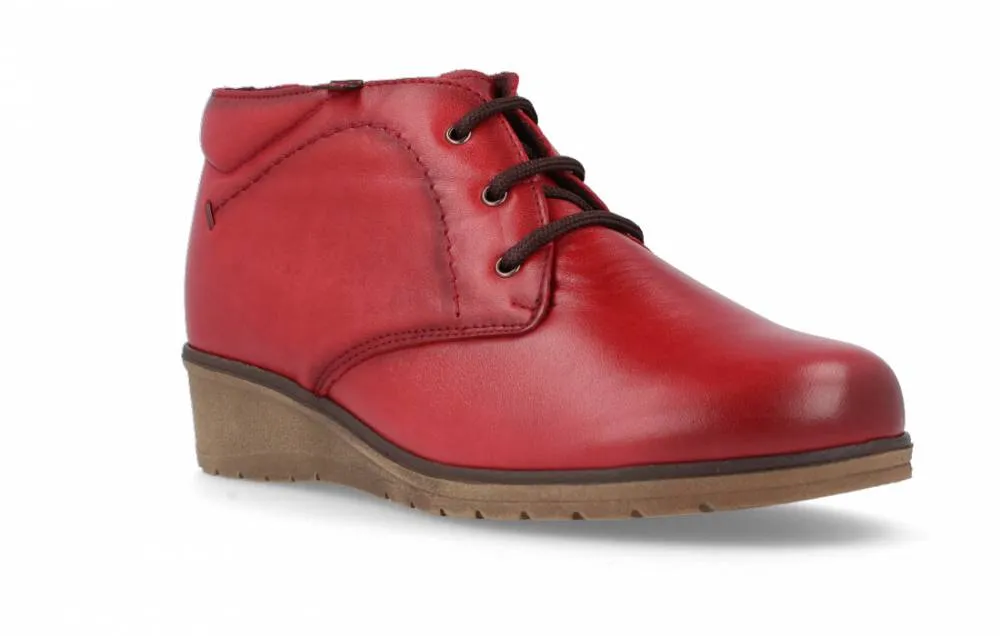 PEPE MENARGUES  BOTíN ANCHO ESPECIAL CORDONES ROJO