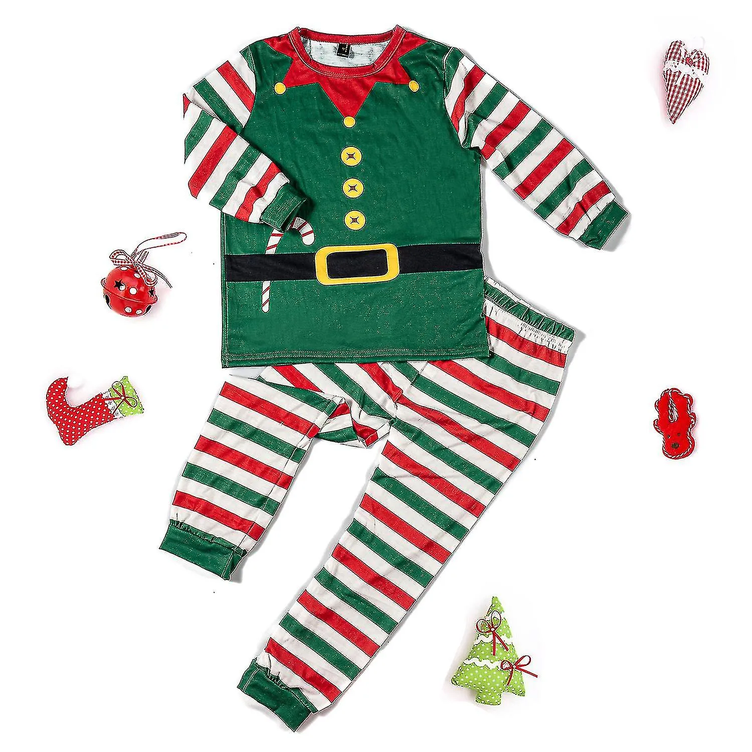 Pijama de Navidad Familia Papá Mamá Niños Niñas Ropa de noche Xmas Nightwear Set