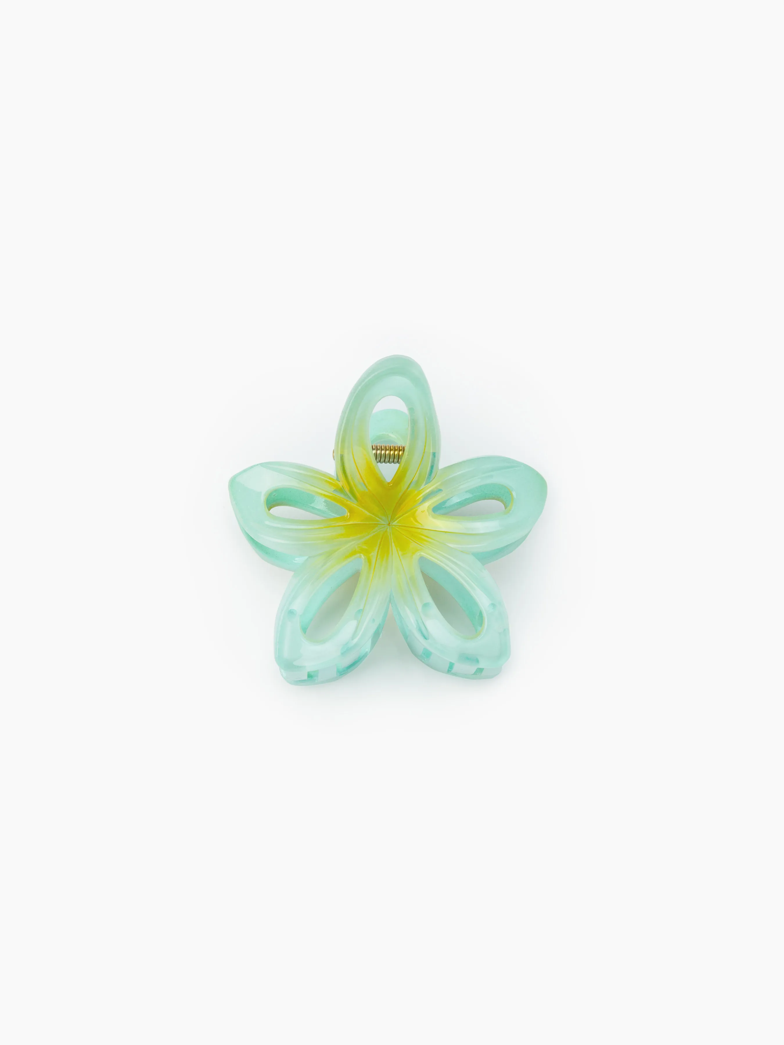 Pinza de pelo de flor