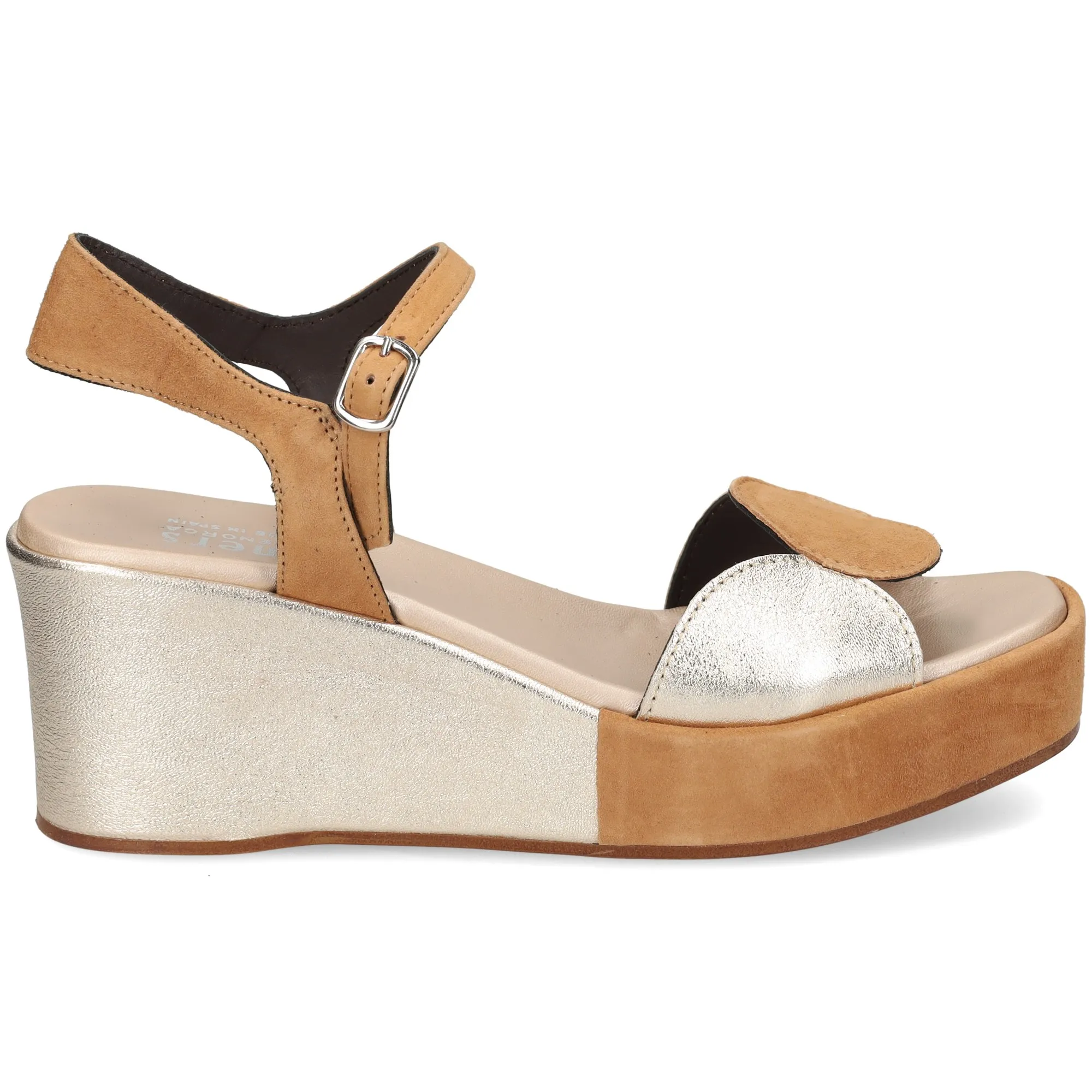 PLUMERS Sandalias con plataforma de Mujer CUERO