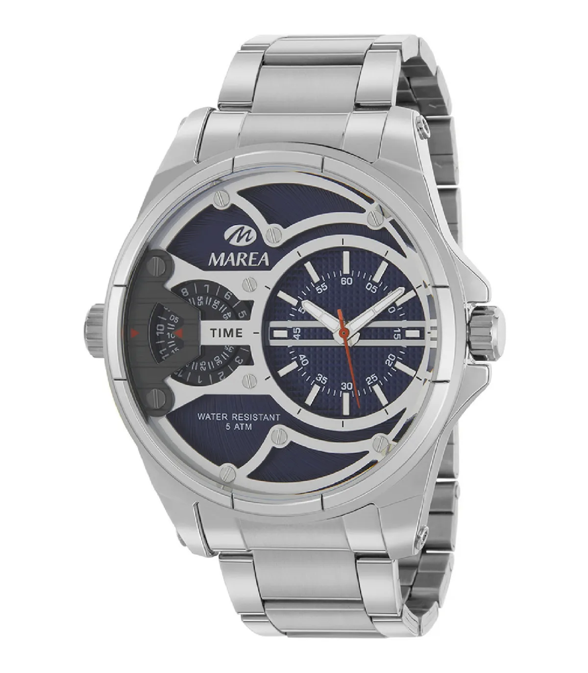 RELOJ MAREA HOMBRE ACERO MULTLIFUNCIóN ESFERA AZUL  B54246/2