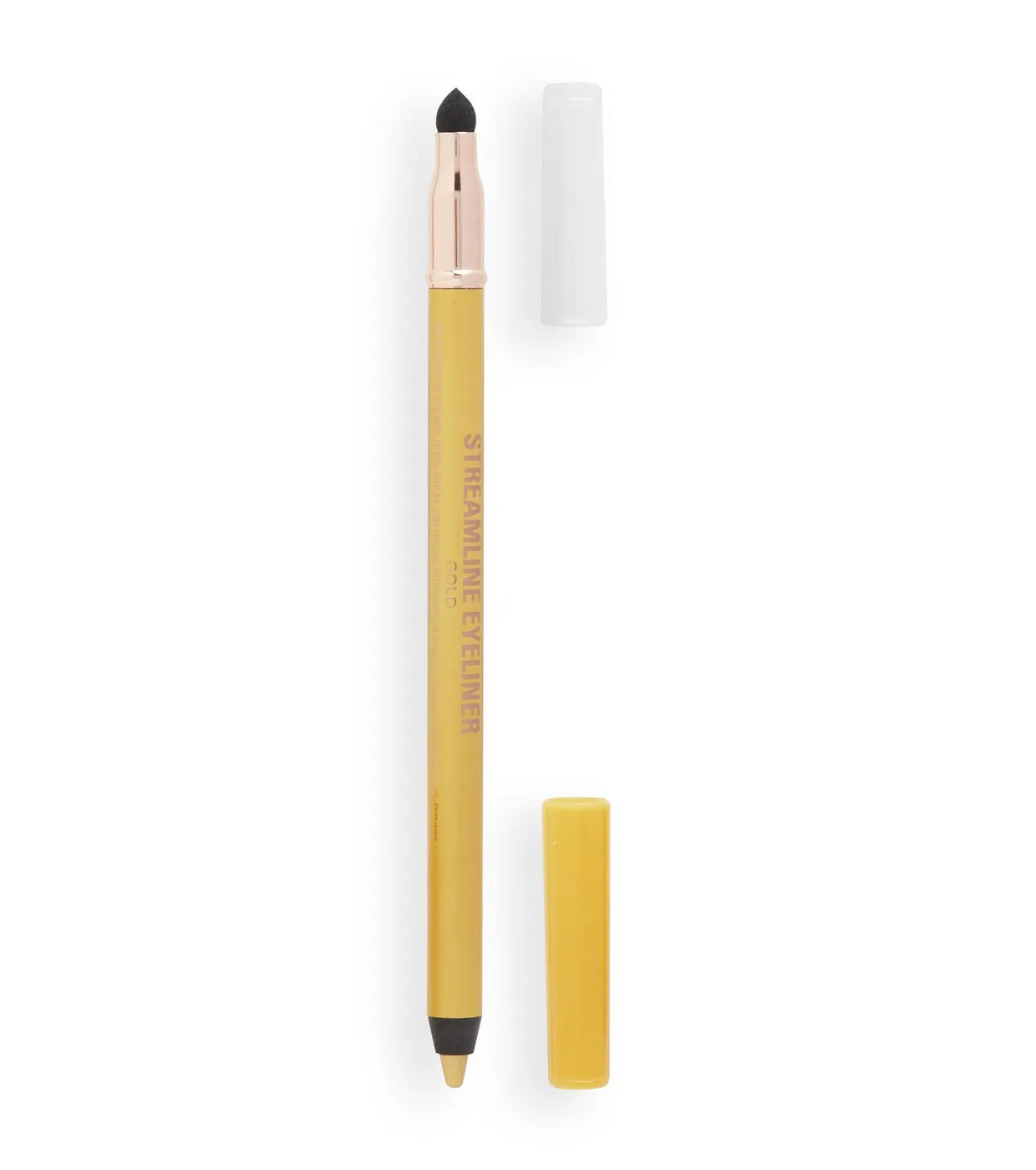 REVOLUTION  DELINEADOR DE OJOS STREAMLINE WATERLINE EYELINER PENCIL  GOLD
