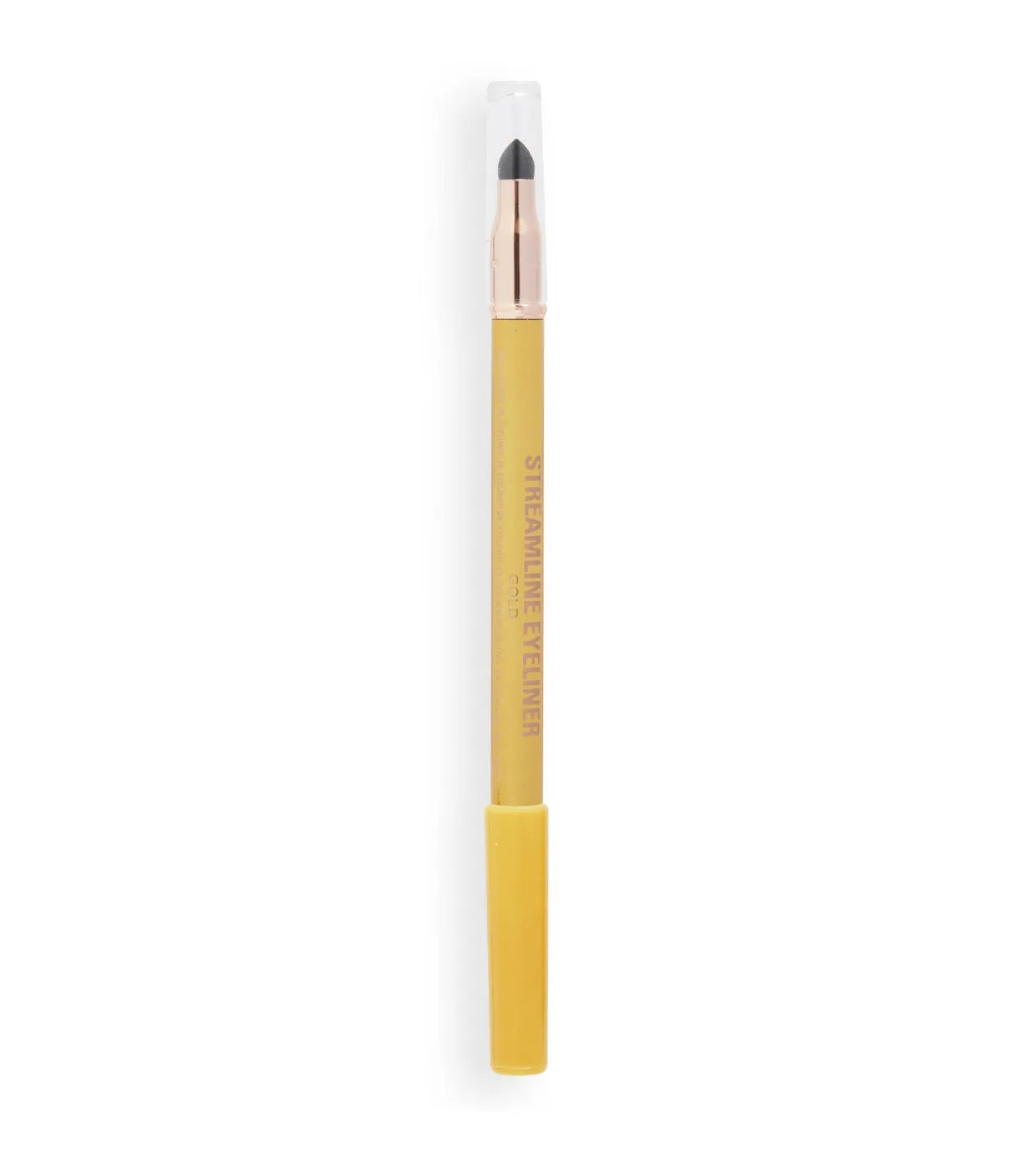 REVOLUTION  DELINEADOR DE OJOS STREAMLINE WATERLINE EYELINER PENCIL  GOLD