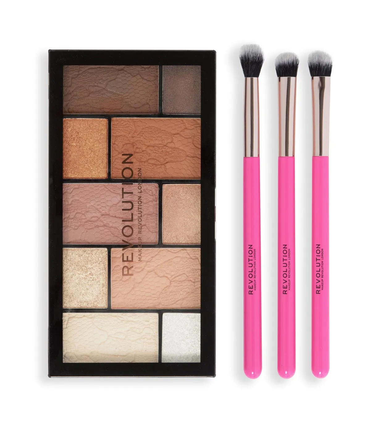 REVOLUTION  SET DE REGALO SHIMMER GLAM EYE