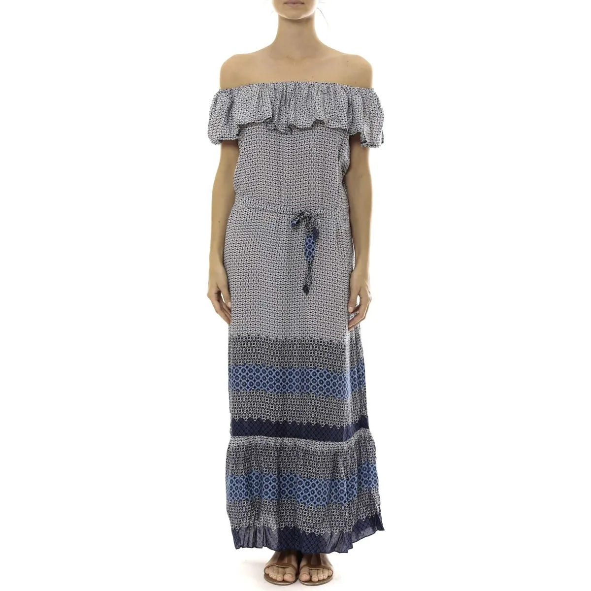 Robe Longue Care  of you Bleu