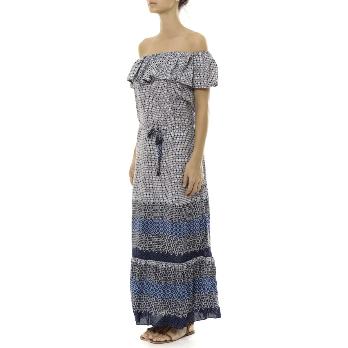 Robe Longue Care  of you Bleu