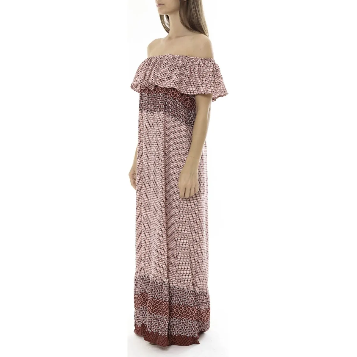 Robe Longue Care  of you  Rouge F50055