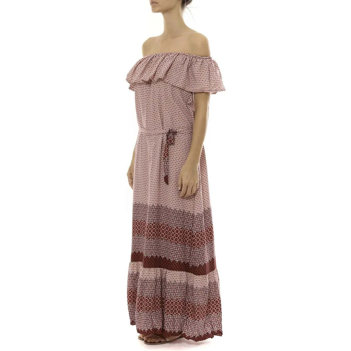 Robe Longue Care  of you Rouge