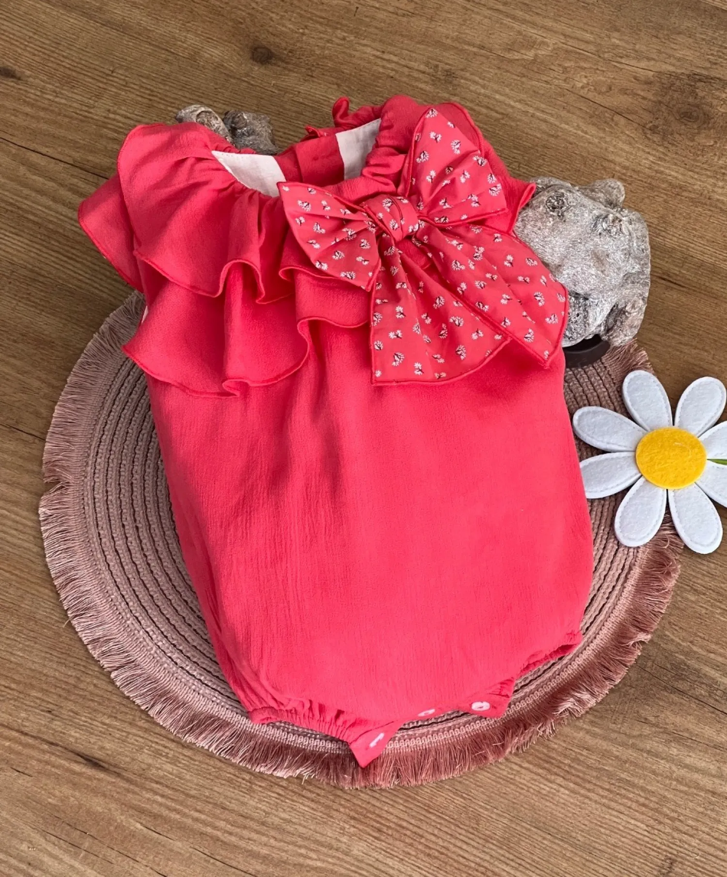 Romper for girl Cherry collection by Eve Children