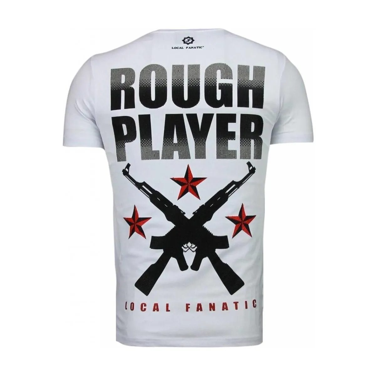 Rough Player Skull Rhinestone