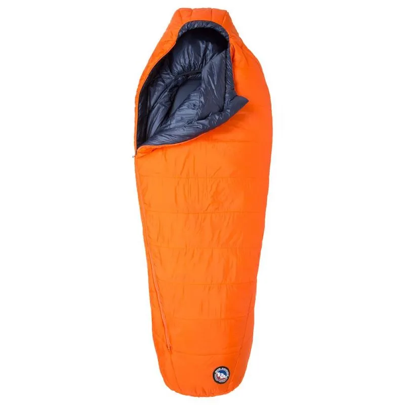 Saco de dormir Big agnes Lost Dog 15 (FireLine Eco) REGULAR (Naranja/Azul Marino)