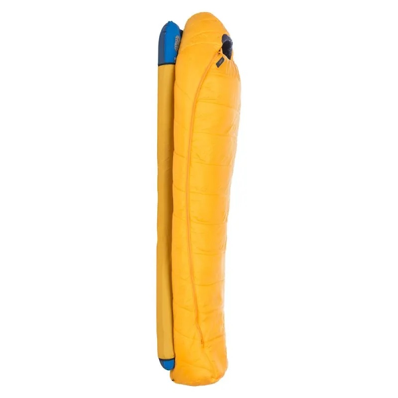 Saco de dormir Big agnes Lost Dog 30 (FireLine Eco) LONG Yellow/Navy