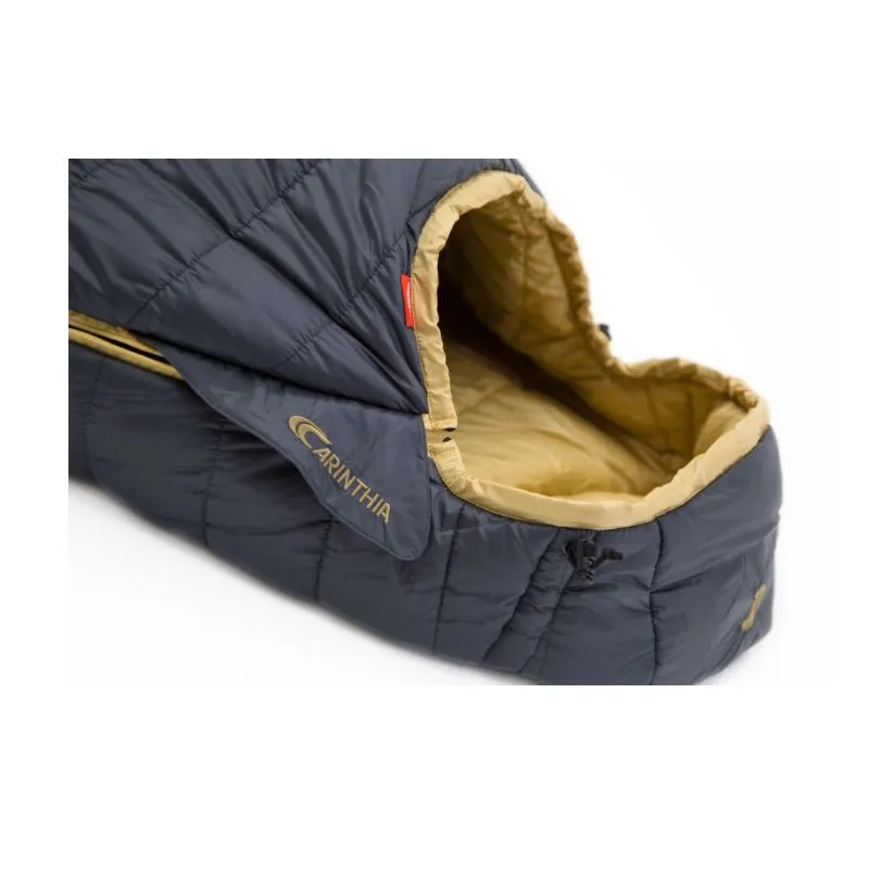 Saco de dormir CARINTHIA G 180 M rechts (gris / amarillo)