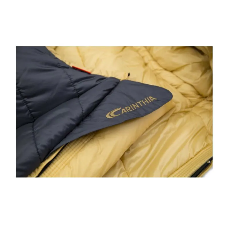 Saco de dormir CARINTHIA G 180 M rechts (gris / amarillo)