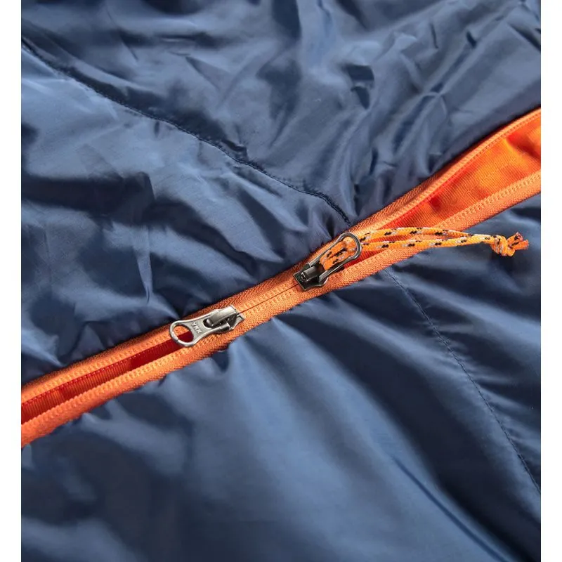 Saco de Dormir HAGLÖFS Tarius +1 (Azul Medianoche/Mandarina)