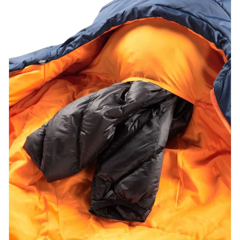 Saco de Dormir HAGLÖFS Tarius +1 (Azul Medianoche/Mandarina)