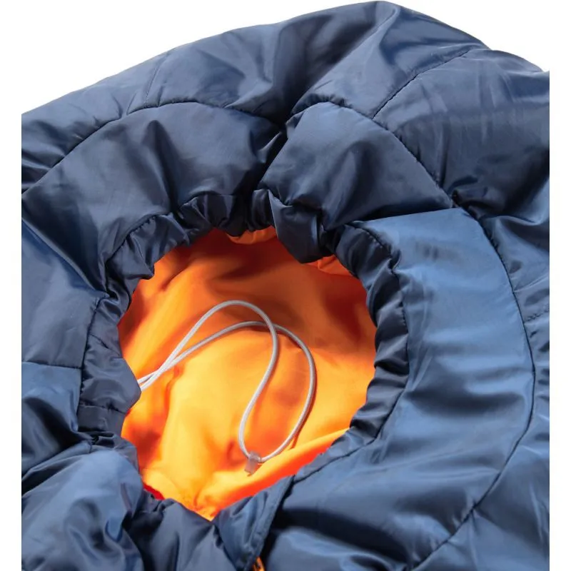 Saco de Dormir HAGLÖFS Tarius +1 (Azul Medianoche/Mandarina)