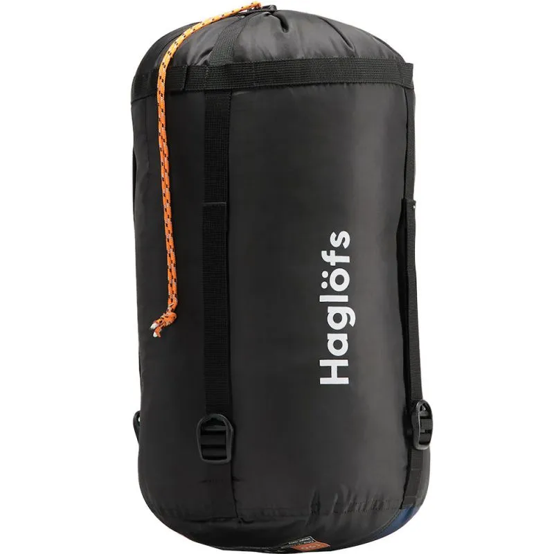 Saco de Dormir HAGLÖFS Tarius +1 (Azul Medianoche/Mandarina)