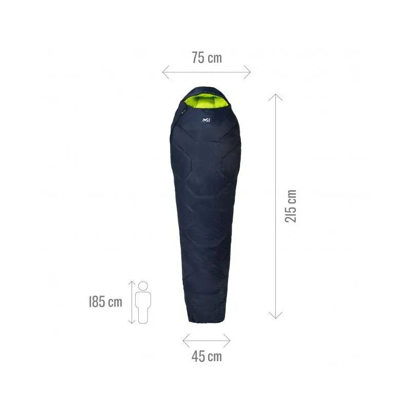 Saco de dormir Millet Baikal 1100 Reg (Sapphire)