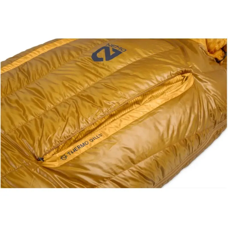 Saco de dormir NEMO Disco 15 reg (Amarillo)