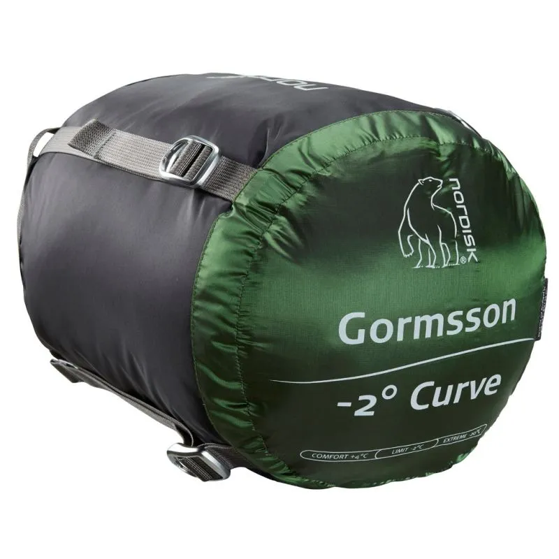 SACO DE DORMIR NORDISK GORMSSON 2° M CURVE (VERDE ALCACHOFA)