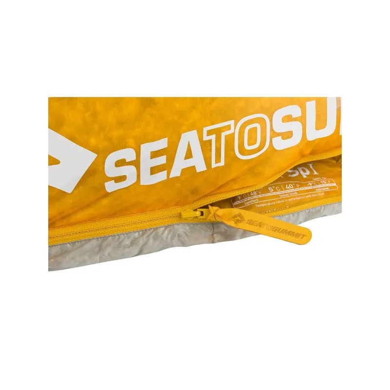 Saco de dormir Sea to Summit Spark SP1 (Gris/Amarillo)