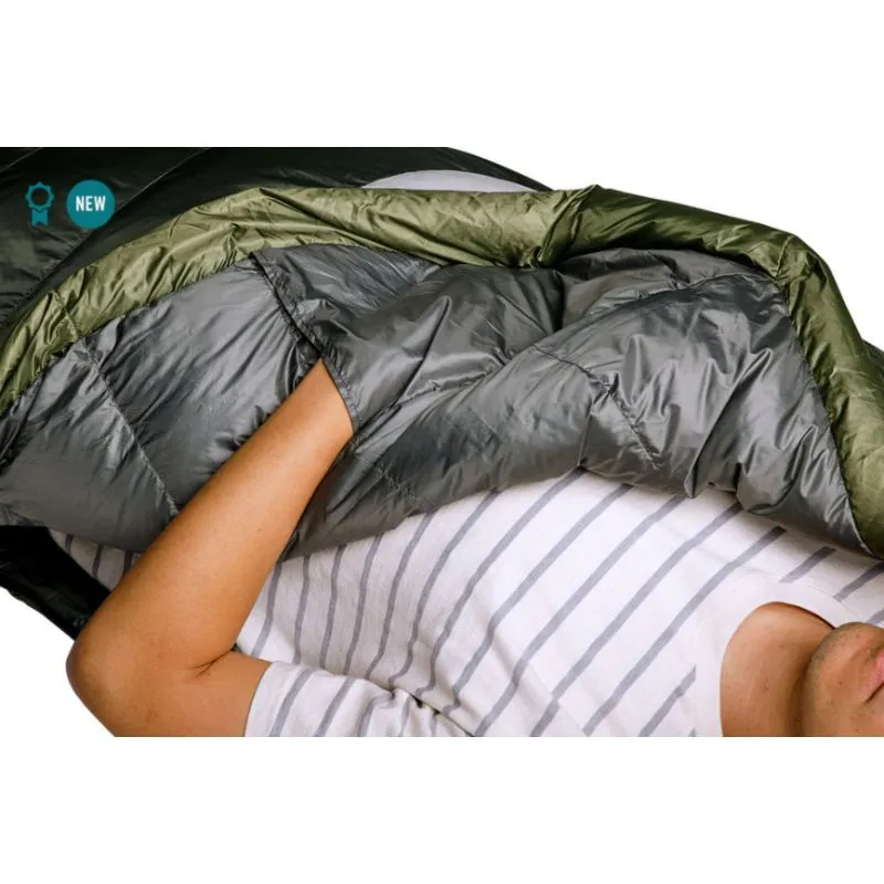 Saco de dormir Sierra Designs Get Down 550g 20 Deg Reg (Verde)